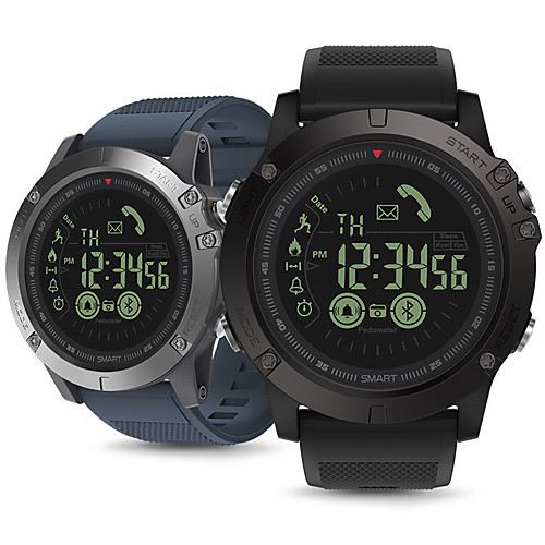 

Zeblaze VIBE3 Unisex Smartwatch Android iOS Bluetooth Waterproof GPS Heart Rate Monitor Blood Pressure Measurement Calories Burned ECGPPG Timer Pedometer Sleep Tracker Sedentary Reminder