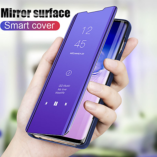 

Mirror View Smart Flip Case For Xiaomi Redmi Note 9 Pro Max Note 8T Note 8 Pro Redmi 8 8A Redmi 7 7A K30 Pro K20 Pro Mi 10 Pro Mi Note 10 Pro Mi 9T Pro Mi 9 SE Mi CC9 Pro Mi CC9e Protection Cover