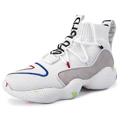 

Women's Sneakers Spring & Fall Flat Heel Round Toe Daily Tissage Volant White / Black