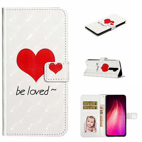 

Case For Xiaomi Xiaomi Redmi Note 8 / Xiaomi Redmi Note 8 Pro / Redmi K20 Pro Wallet / Card Holder / with Stand Full Body Cases Love PU Leather / TPU for Redmi Note 7 / Note 7 Pro / Redmi 7A