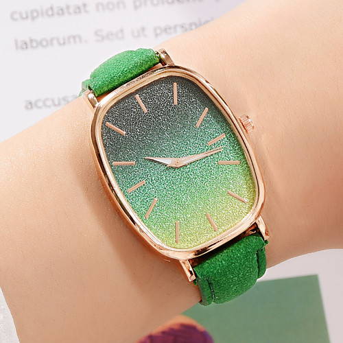 

Ladies Quartz Watches Sparkle Fashion Black White Blue PU Leather Chinese Quartz Blushing Pink Green Blue New Design Casual Watch 1 pc Analog One Year Battery Life