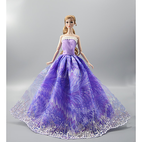 

Doll Dress Party / Evening Lace Lace Organza Handmade Toy for Girl's Birthday Gifts / Kids