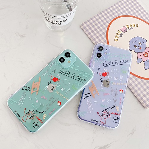 

Case For Apple iPhone 11 / iPhone 11 Pro / iPhone 11 Pro Max Shockproof Back Cover Cartoon TPU