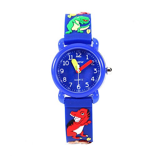 

Kids Sport Watch Quartz Silicone 30 m Water Resistant / Waterproof Day Date Analog Cartoon Fashion - Black Blue Gray One Year Battery Life