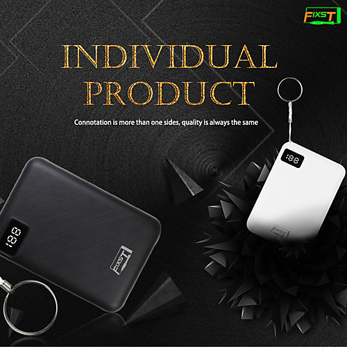 

10000 mAh For Power Bank External Battery 5 V For 2 A For Battery Charger QC 2.0 LCD