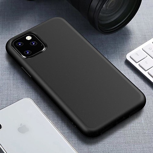 

Case For Apple iPhone 11/ 11 Pro/ 11 Pro Max/2020SE/X/XS/XR/Xs Max/6/7/8/ Shockproof Back Cover Solid Colored TPU