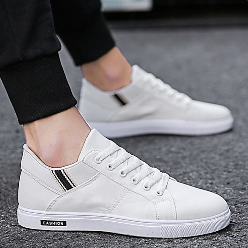 

Men's Summer Outdoor Sneakers PU Non-slipping White / Black / Beige