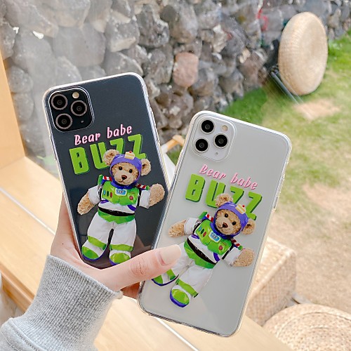 

Case For Apple iPhone 11 / iPhone 11 Pro / iPhone 11 Pro Max Shockproof Back Cover Cartoon TPU