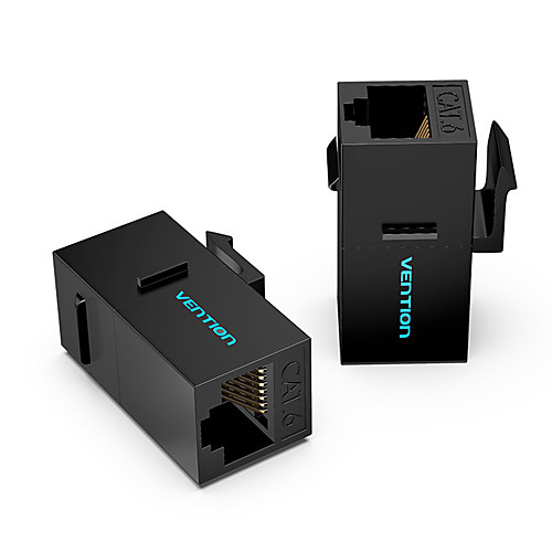 

Vention RJ45 Connector Ethernet Adapter Female to Female Network Extender Extension Cable