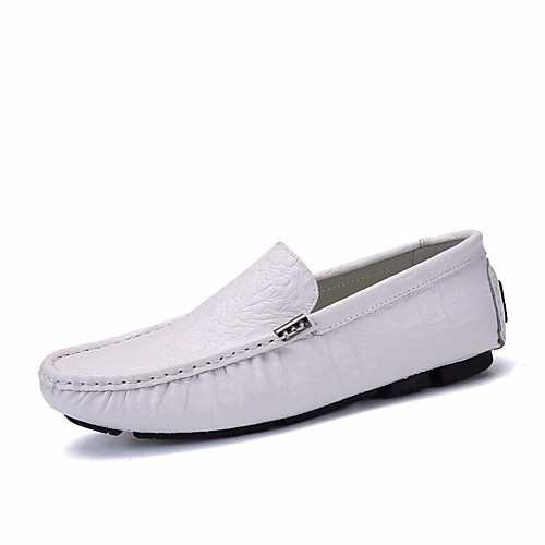

Men's Summer Outdoor Loafers & Slip-Ons PU Non-slipping White / Black / Green