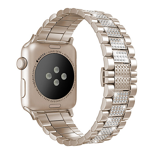 

Watch Band for Apple Watch Series 5/4/3/2/1 Apple Classic Buckle / Business Band Stainless Steel Wrist Strap