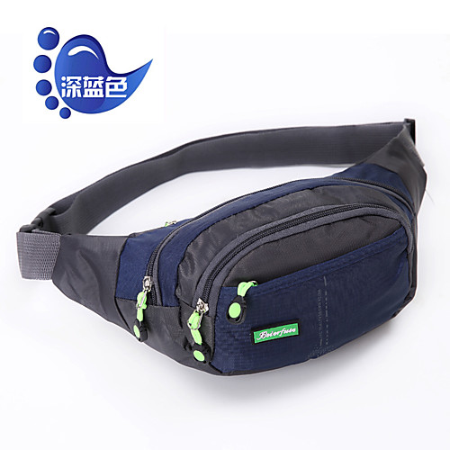 

Running Belt Fanny Pack Waist Bag / Waist pack 10 L for Camping / Hiking Climbing Leisure Sports Sports Bag Rain Waterproof Dust Proof Multifunctional Running Bag