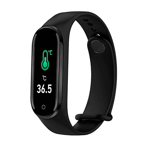 

M4 pro Smart Wristband Fitness Bracelet Body Temperature Color Screen Heart Rate Blood Pressure Monitoring Smart Band Bracelet