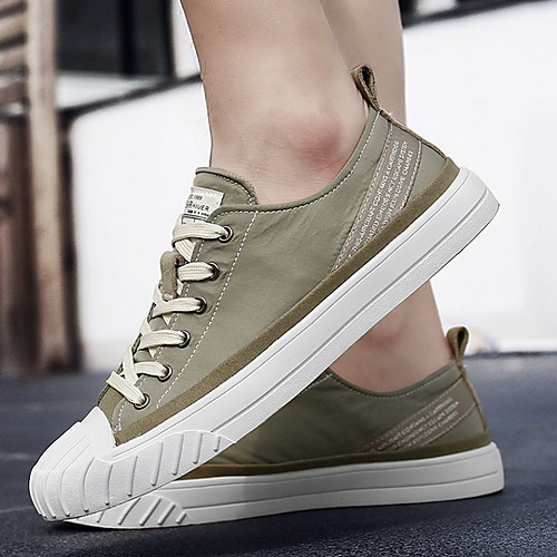 

Men's Spring & Summer Casual Daily Sneakers Nylon Almond / Black / Khaki