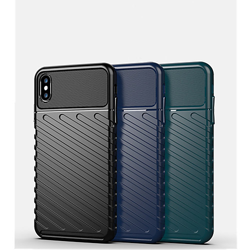 

Case For Apple iPhone 7/8/7P/8P/X/XS/XR/XS Max/11/11 Pro/11 Pro Max/SE 2020Shockproof Back Cover Solid Colored Silica Gel