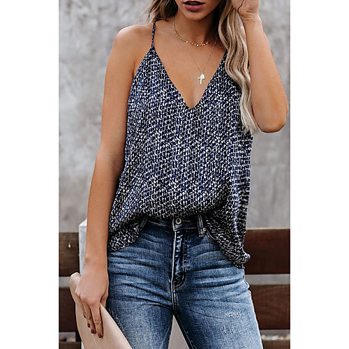 

Women's Summer Print Tank Top