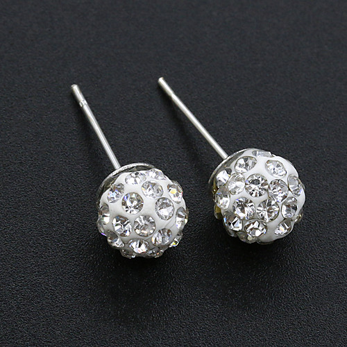 

Women's Earrings Holiday Wedding Birthday Romantic Earrings Jewelry Silver For Date Street Festival 1 Pair