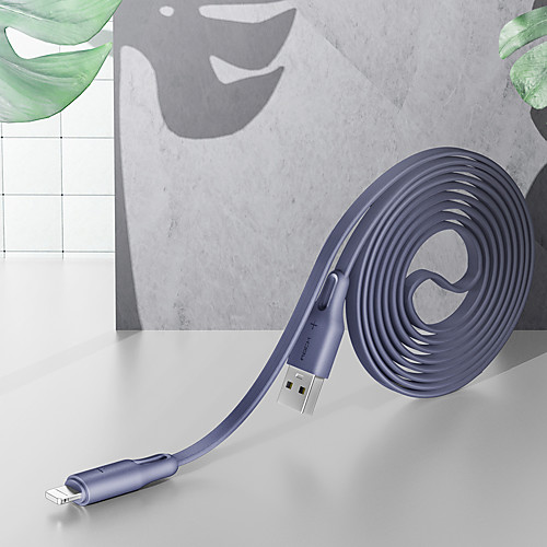 

Type-C Cable 2 A 1.0m(3Ft) Flat / Quick Charge TPE USB Cable Adapter For Samsung / Huawei