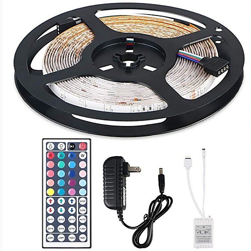 

5m Flexible LED Light Strips Flexible Tiktok Lights 150 LEDs SMD5050 Multi Color Decorative / TV Background 12 V