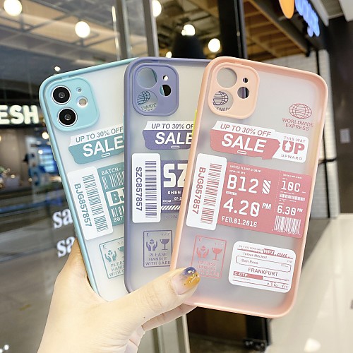 

Case For Apple iPhone 11 / iPhone 11 Pro / iPhone 11 Pro Max Shockproof Back Cover Cartoon Plastic