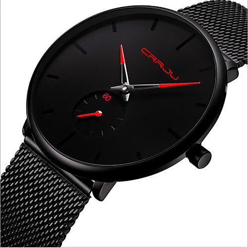 

Women's Quartz Watches Fashion Black Alloy Chinese Quartz Blue Red Gold Casual Watch Analog One Year Battery Life