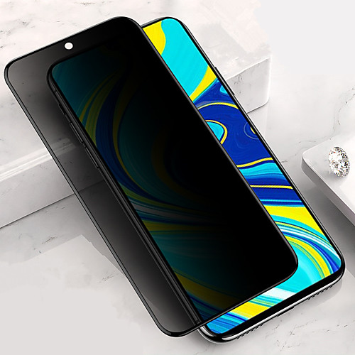 

Privacy Screen Protector for Xiaomi Redmi Note 9s/Note 9 Pro/Note 9 Pro Max Anti-Spy Tempered Glass Front Screen Protector High Definition (HD) / 9H Hardness