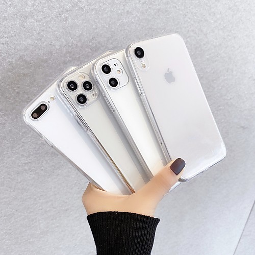 

Case For Apple iPhone 11 / iPhone 11 Pro / iPhone 11 Pro Max Shockproof Back Cover Transparent TPU