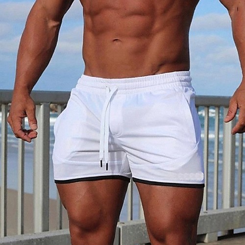 

Men's Basic Slim Chinos Shorts Pants - Solid Colored Summer White Black Army Green US32 / UK32 / EU40 / US34 / UK34 / EU42 / US36 / UK36 / EU44