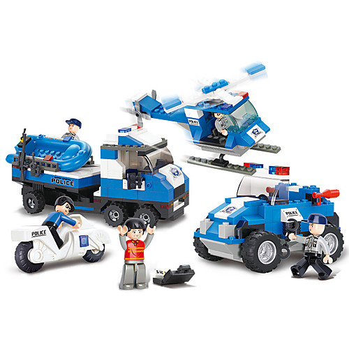 

Building Blocks Educational Toy 403 pcs Car Cartoon compatible Plastic Shell Legoing Exquisite Hand-made Decompression Toys DIY Boys and Girls Toy Gift / Kid's