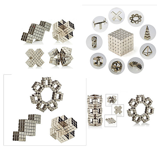 

128 pcs 3mm Magnet Toy Magnetic Blocks Super Strong Rare-Earth Magnets Magnet Cube Stress Reliever Metalic Classic Classic & Timeless Stress and Anxiety Relief Focus Toy DIY Strange Toys Adults'