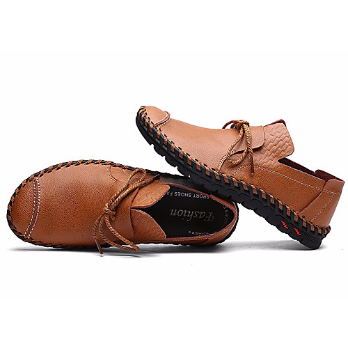 

Men's Summer Outdoor Loafers & Slip-Ons PU Non-slipping Yellow / Brown / Black