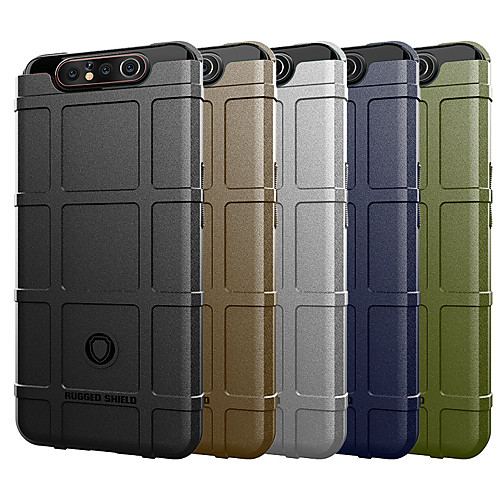 

Case For Samsung Galaxy A90 5G/A80/A90/A70E/A81/A91/A60/A50/A50S/A40/A30/A30S Shockproof Back Cover Solid Colored Silica Gel