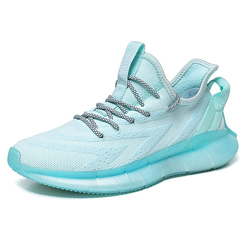 

Men's Summer / Fall Daily Outdoor Trainers / Athletic Shoes Running Shoes / Walking Shoes Tissage Volant Breathable Non-slipping Shock Absorbing Black / Khaki / Beige