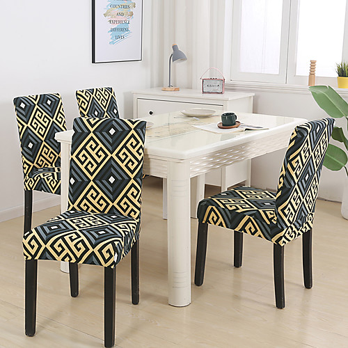 

Chair Cover Classic / Contemporary Reactive Print Polyester Slipcovers