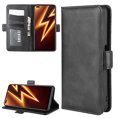 

Case For OPPO OPPO A7 / OPPO A7X / oppo realme 2 pro Wallet / Card Holder / Shockproof Full Body Cases Solid Colored PU Leather