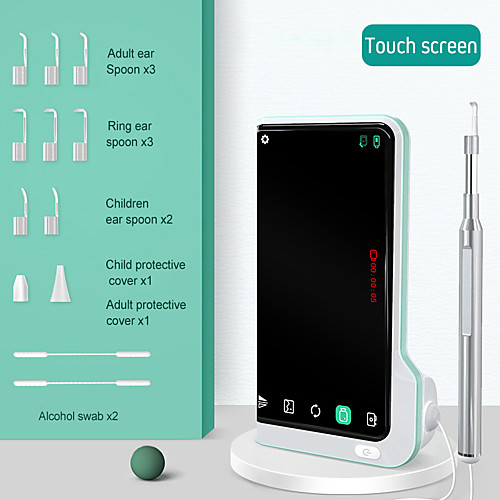 

Visual ear digging spoon ear digging artifact ear picking tool set adult children's earwax buckle endoscope intelligent HD ear digging 3.9mm 5 million pixel light-emitting integrated machine