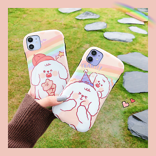 

Case For Apple iPhone 11 / iPhone 11 Pro / iPhone 11 Pro Max Shockproof Back Cover Cartoon TPU