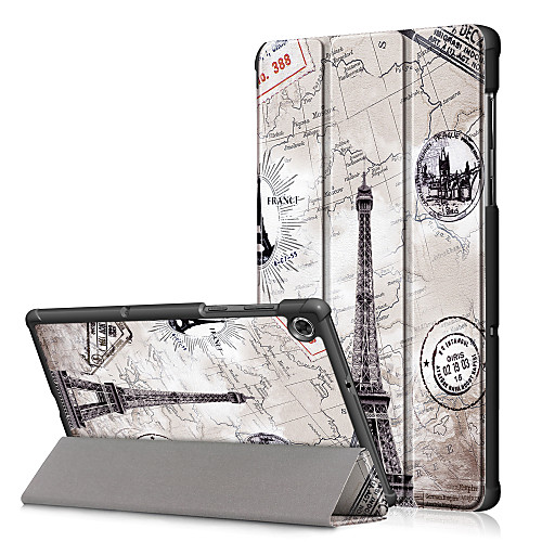 

Case For Lenovo Lenovo Yoga Smart Tab YT-X705F / Lenovo M10 TB-X605F TB-X505F / Lenovo Tab E10 TB-X104F Pattern Back Cover Cartoon Genuine Leather