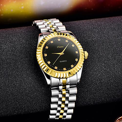 

Women's Quartz Watches Casual Fashion Silver Gold Alloy Chinese Quartz White Black Gold Casual Watch Lovely 30 m 1 pc Analog One Year Battery Life