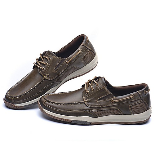 

Men's Summer Outdoor Oxfords PU Blue / Coffee