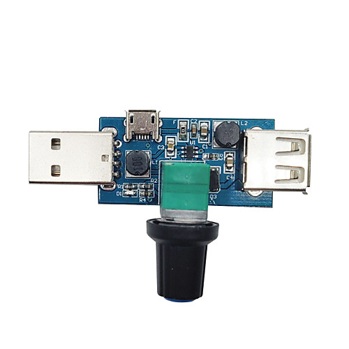 

USB Mini Adjustable Speed Fan Module Wind Speed and Air Volume Governor