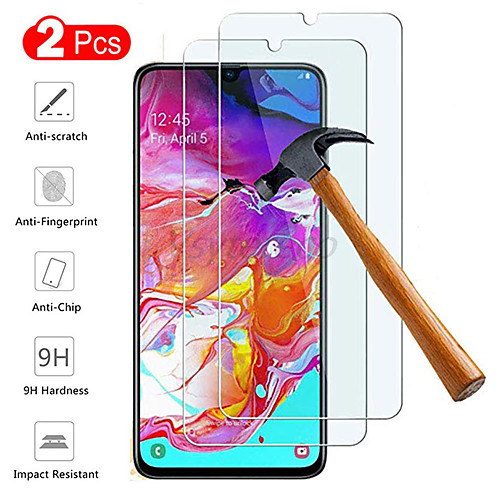 

2PC Samsung Galaxy A20 A30 A40 A50 A60 A70 Phone Screen Protector 9H Tempered Glass