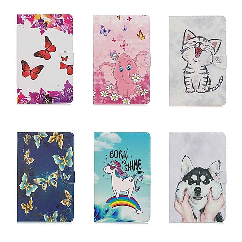 

Case For Apple Ipad air3 10.5' 2019 / Ipad Pro 11''2020 Wallet / Card Holder / with Stand Butterfly PU Leather / TPU for iPad 10.2''(2019) / iPad Air / iPad (2018) / iPad Air 2