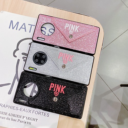 

Case For Huawei Huawei P30 / Huawei P30 Pro / HUAWEI P40 Shockproof Back Cover Glitter Shine TPU