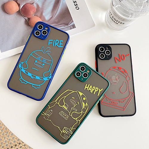 

Case For Apple iPhone 11 / iPhone 11 Pro / iPhone 11 Pro Max Shockproof / Dustproof / Frosted Back Cover Tile / Word / Phrase / Transparent TPU / PC for iPhone 6/7/8/678plus/XS/XR/XS MAX/SE