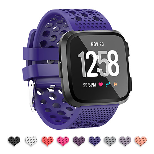 

Watch Band for Fitbit Versa / Fitbi Versa Lite / Fitbit Versa 2 Fitbit Sport Band Silicone Wrist Strap