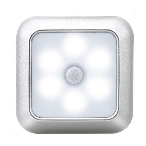 

Square Touch Lamp LED Night Light Human Body Sensor Body Sensor Halloween Christmas AAA Batteries Powered 1pc