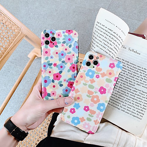 

Case For Apple iPhone 11 / iPhone 11 Pro / iPhone 11 Pro Max Shockproof Back Cover Flower TPU