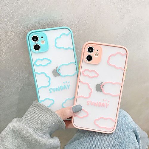 

Case For Apple iPhone 7/8/7P/8P/X/XS/XR/XS Max/11/11 Pro/11 Pro Max/SE 2020 Shockproof Back Cover Solid Colored TPU