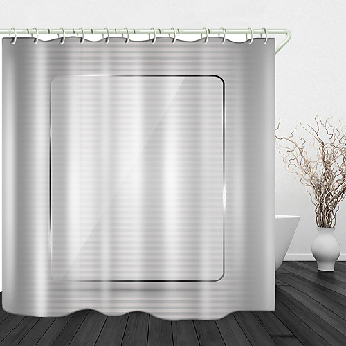 

Bold Transparent Background Digital Print Waterproof Fabric Shower Curtain for Bathroom Home Decor Covered Bathtub Curtains Liner Includes with Hooks 72 Inch